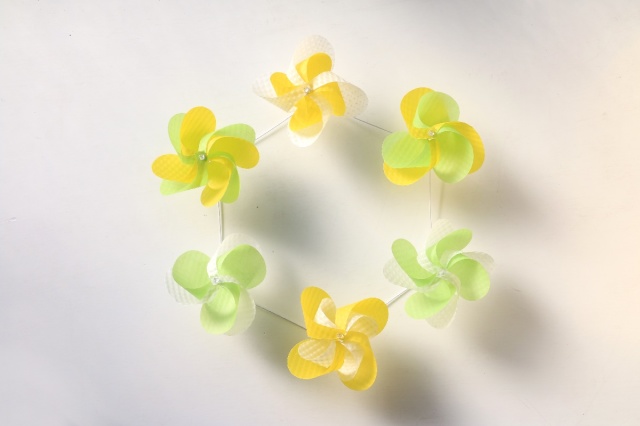 花ぐるま6個入りリース　ナデシコ